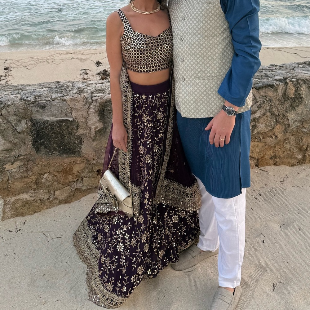 3 piece lehenga outfit